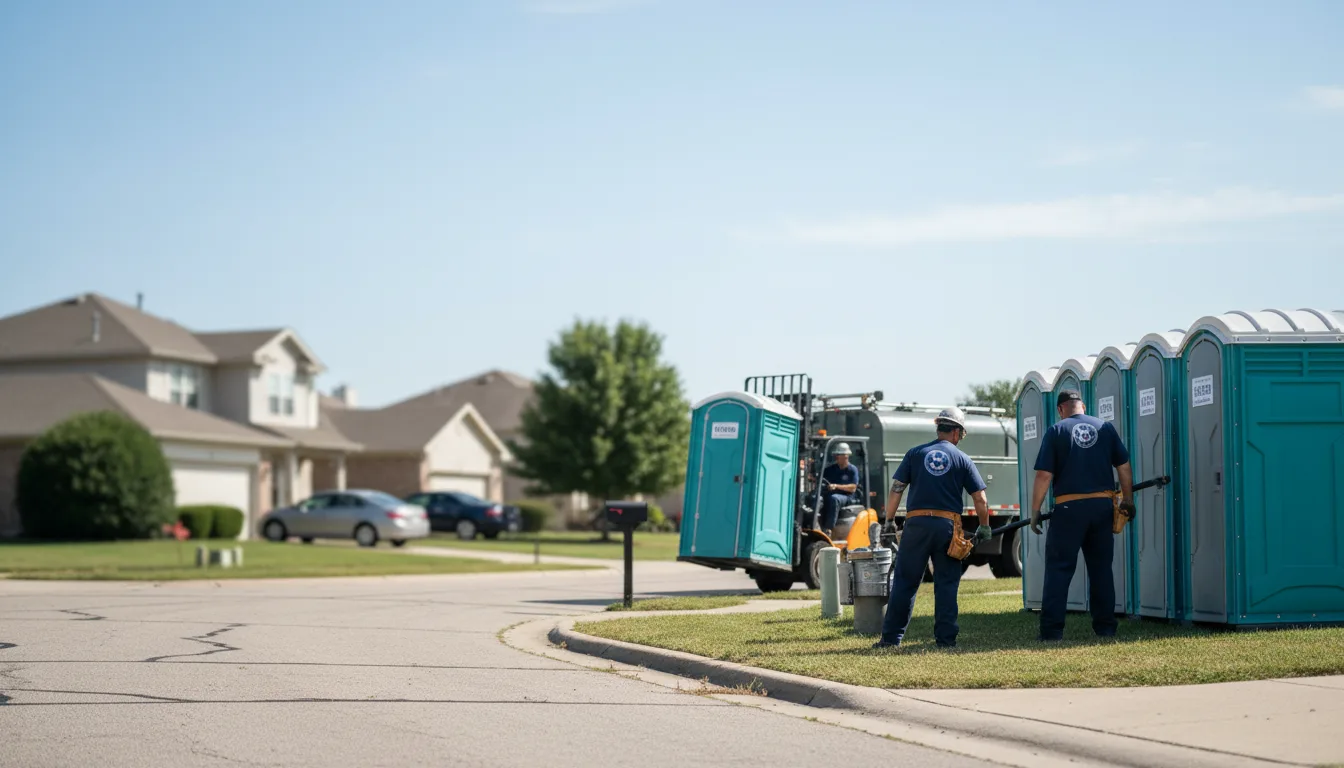 Porta Potty Rental in Fieldon, IL near me